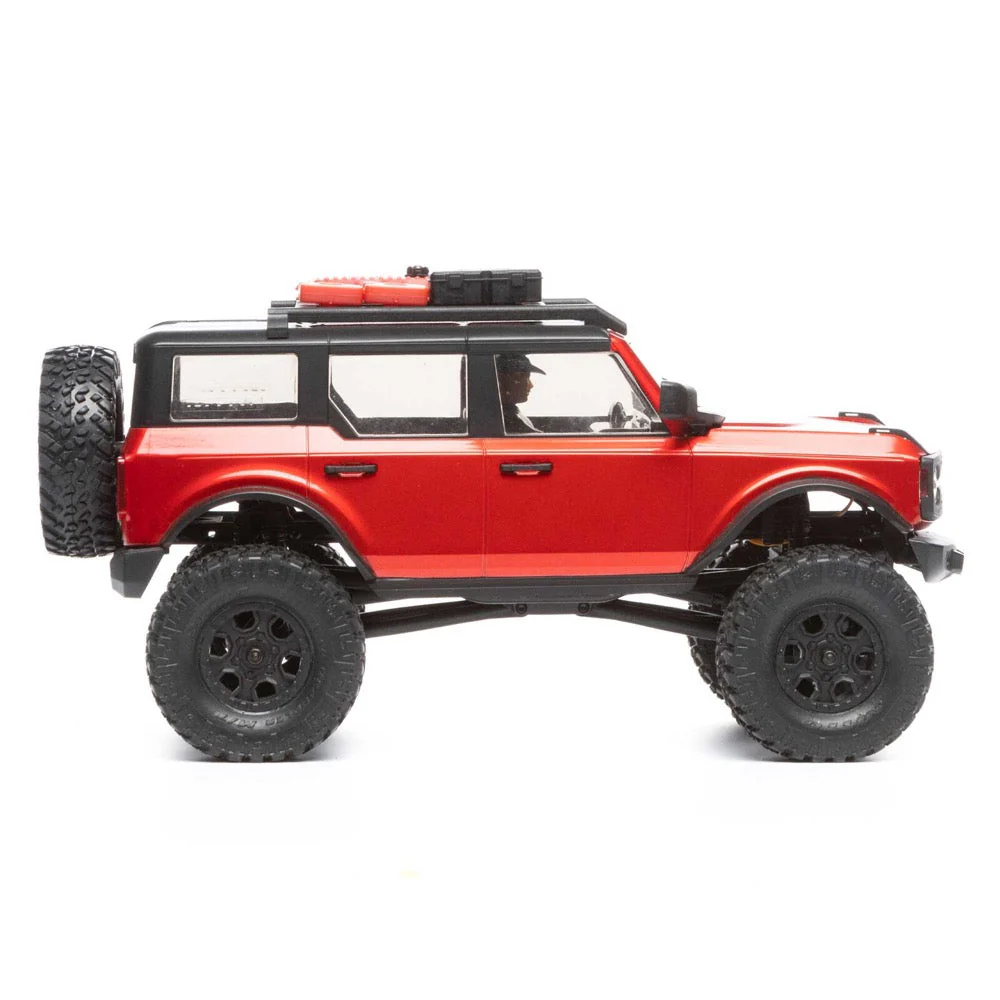 Axial 1/24 SCX24 Ford Bronco 4x4 RC Rock Crawler (Red) AXI00006V2T6 - Image 6