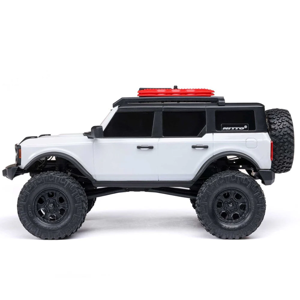 Axial 1/24 SCX24 Ford Bronco 4x4 RC Rock Crawler (White) AXI00006V2T4 - Image 2