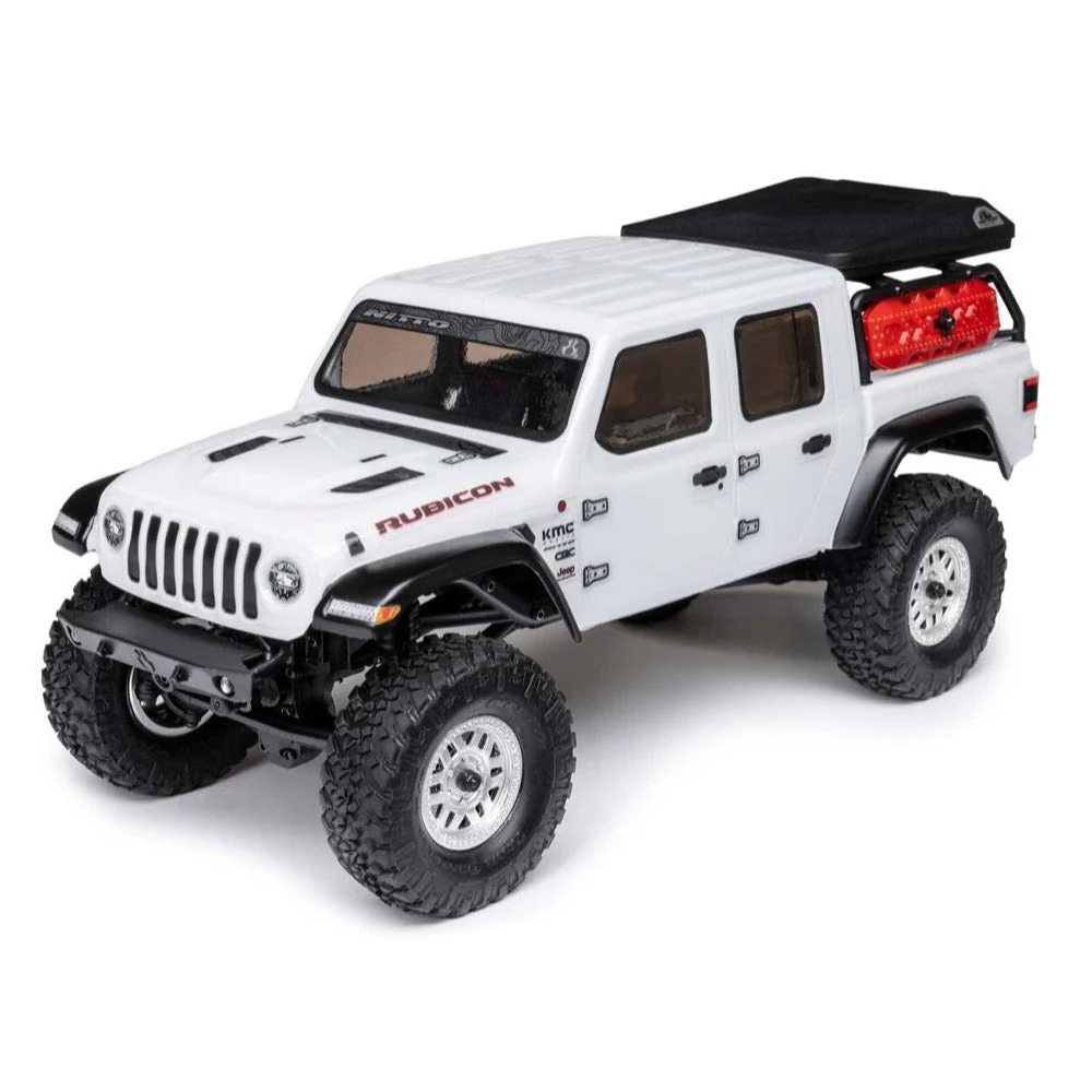 Axial 1/24 SCX24 Jeep Gladiator Crawler White AXI00005V2T4 - Image 2