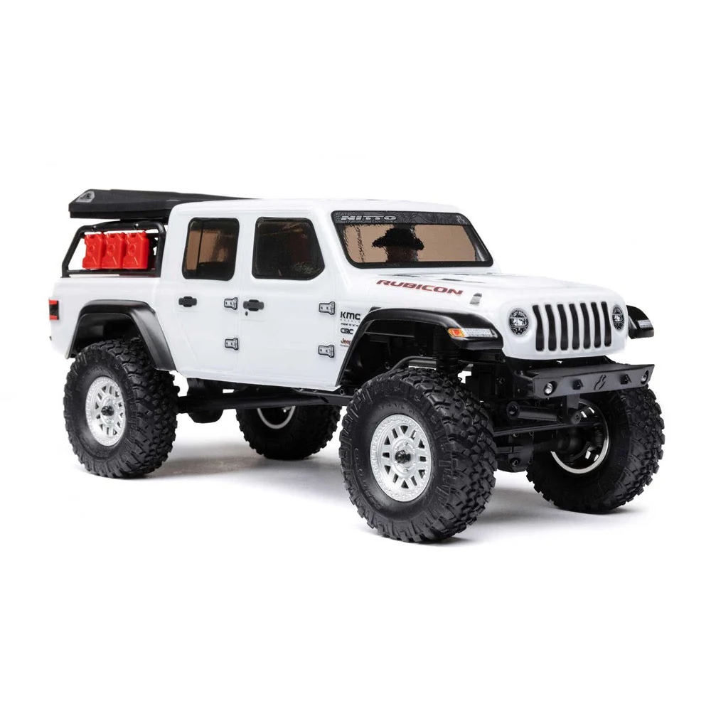Axial 1/24 SCX24 Jeep Gladiator Crawler White AXI00005V2T4 - Image 3