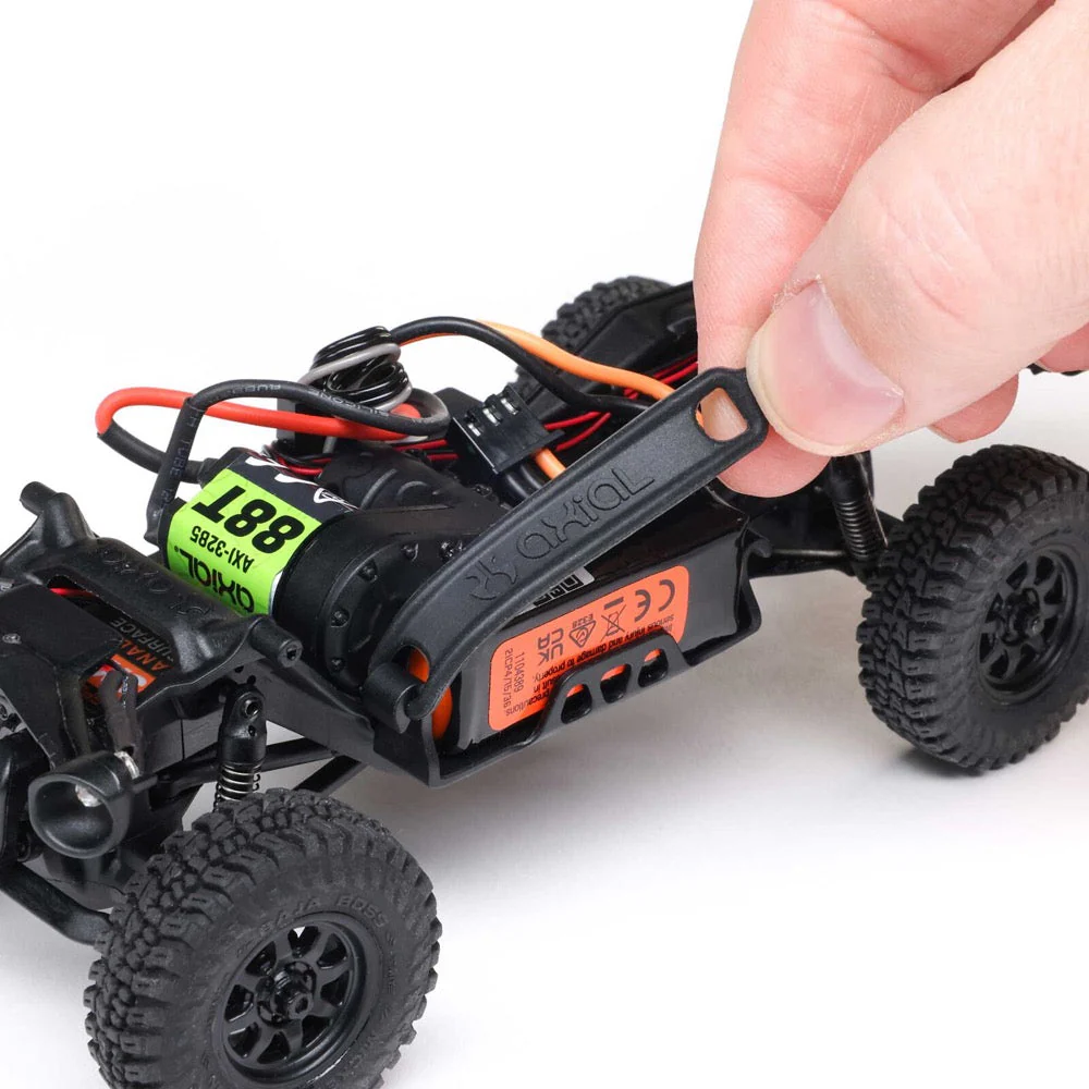 Axial 1/30 SCX30 Ford Bronco RC Rock Crawler (Blue) AXI-2048T1 - Image 10