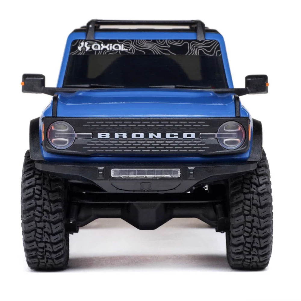 Axial 1/30 SCX30 Ford Bronco RC Rock Crawler (Blue) AXI-2048T1 - Image 4