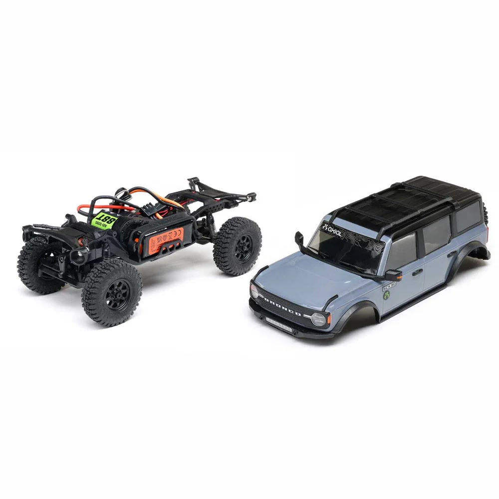 Axial 1/30 SCX30 Ford Bronco RC Rock Crawler (Blue) AXI-2048T1 - Image 8