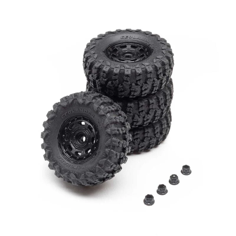 Axial 1/30 SCX30 Jeep Wrangler JLU Brushed RC Rock Crawler (Green) AXI-2261T1 - Image 12