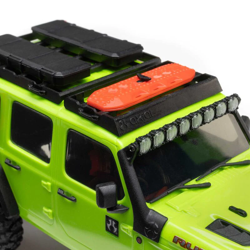 Axial 1/30 SCX30 Jeep Wrangler JLU Brushed RC Rock Crawler (Green) AXI-2261T1 - Image 21