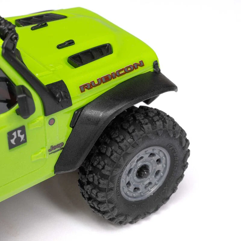 Axial 1/30 SCX30 Jeep Wrangler JLU Brushed RC Rock Crawler (Green) AXI-2261T1 - Image 23