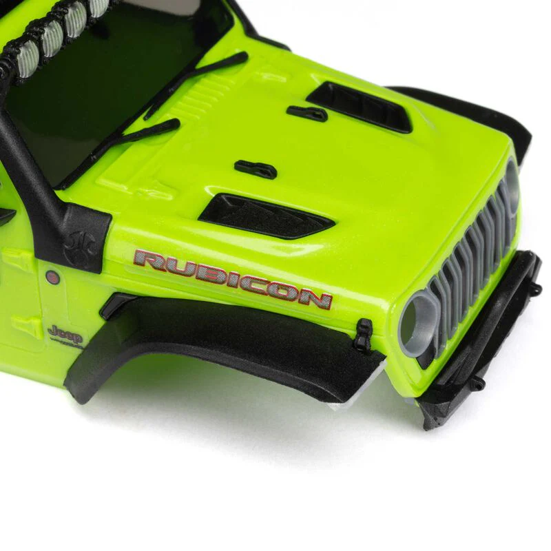 Axial 1/30 SCX30 Jeep Wrangler JLU Brushed RC Rock Crawler (Green) AXI-2261T1 - Image 24