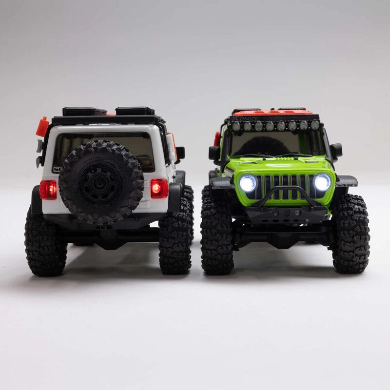 Axial 1/30 SCX30 Jeep Wrangler JLU Brushed RC Rock Crawler (Green) AXI-2261T1 - Image 32