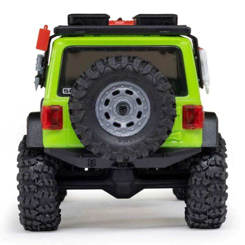 Axial 1/30 SCX30 Jeep Wrangler JLU Brushed RC Rock Crawler (Green) AXI-2261T1 - Image 6