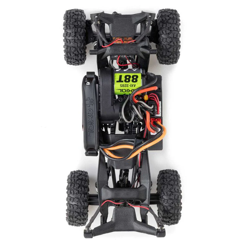 Axial 1/30 SCX30 Jeep Wrangler JLU Brushed RC Rock Crawler (Green) AXI-2261T1 - Image 9