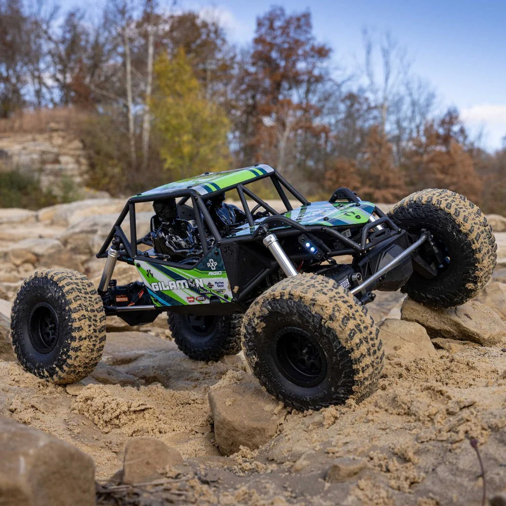 Axial 1/8 AXP8 Gilamon 2.2 4X4 RC Trail Buggy (Green) AXI-1207T1 - Image 19