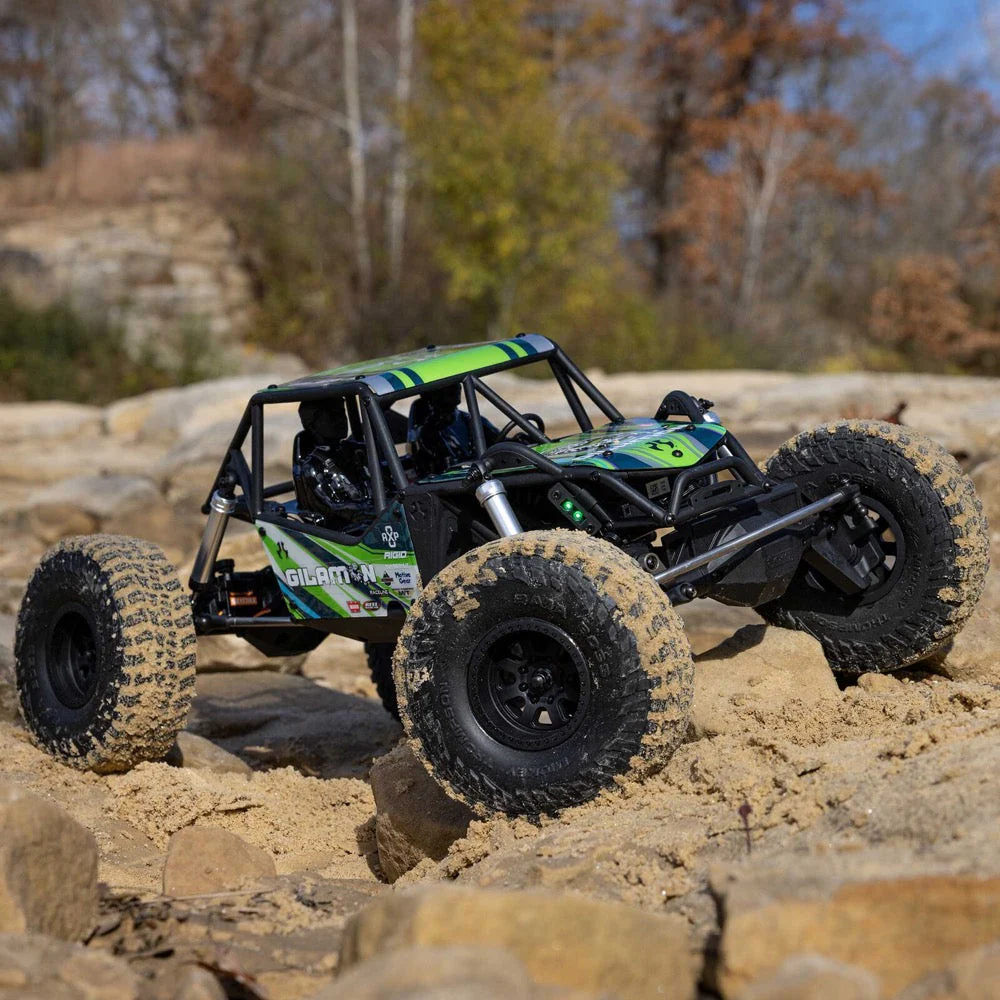 Axial 1/8 AXP8 Gilamon 2.2 4X4 RC Trail Buggy (Green) AXI-1207T1 - Image 23