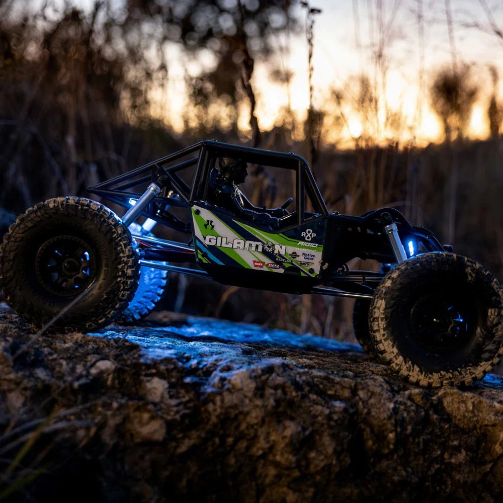 Axial 1/8 AXP8 Gilamon 2.2 4X4 RC Trail Buggy (Green) AXI-1207T1 - Image 27