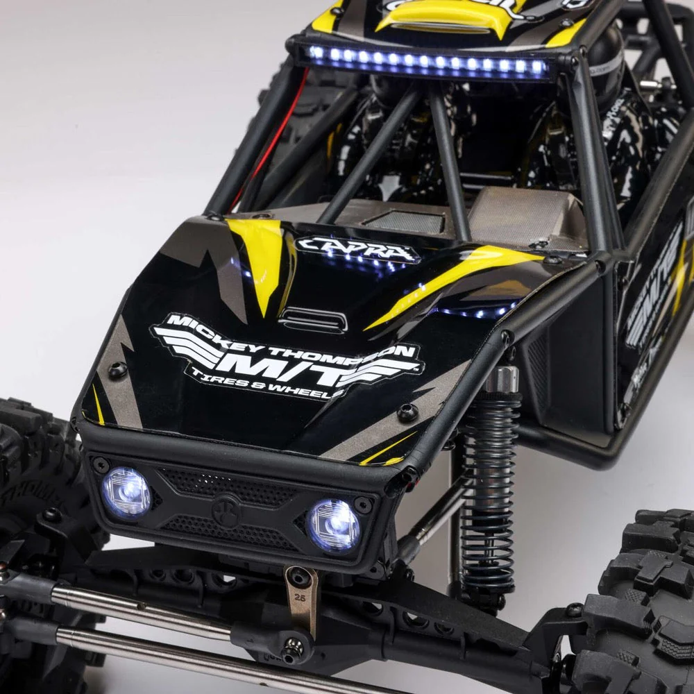 Axial 1543T2 UTB10 Capra 1.9 4WS 4X4 Unlimited Trail Buggy Yellow - Image 10