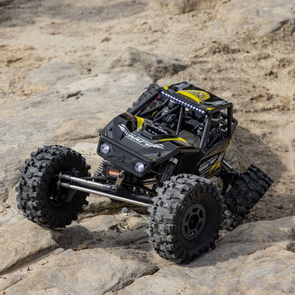 Axial 1543T2 UTB10 Capra 1.9 4WS 4X4 Unlimited Trail Buggy Yellow - Image 15