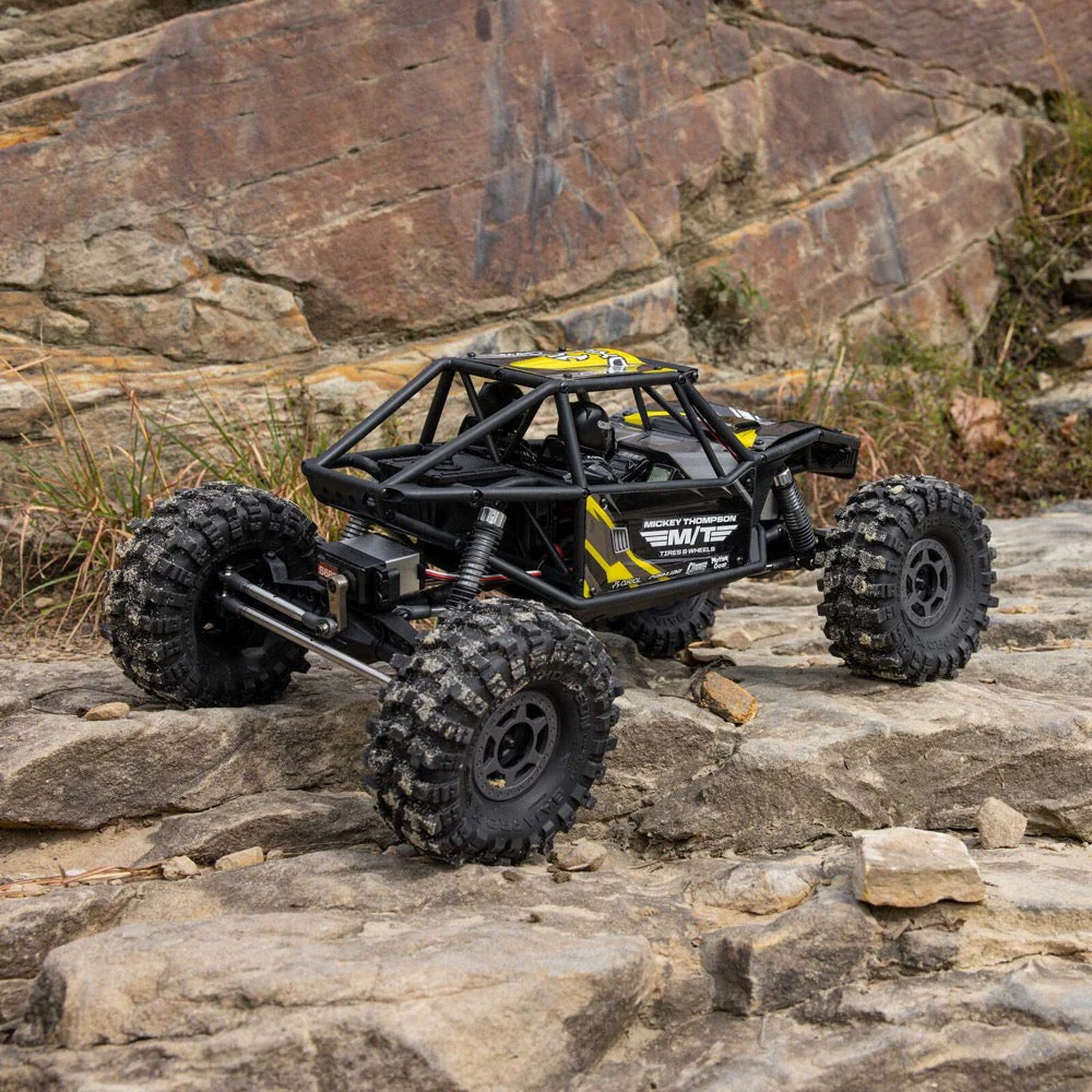 Axial 1543T2 UTB10 Capra 1.9 4WS 4X4 Unlimited Trail Buggy Yellow - Image 16
