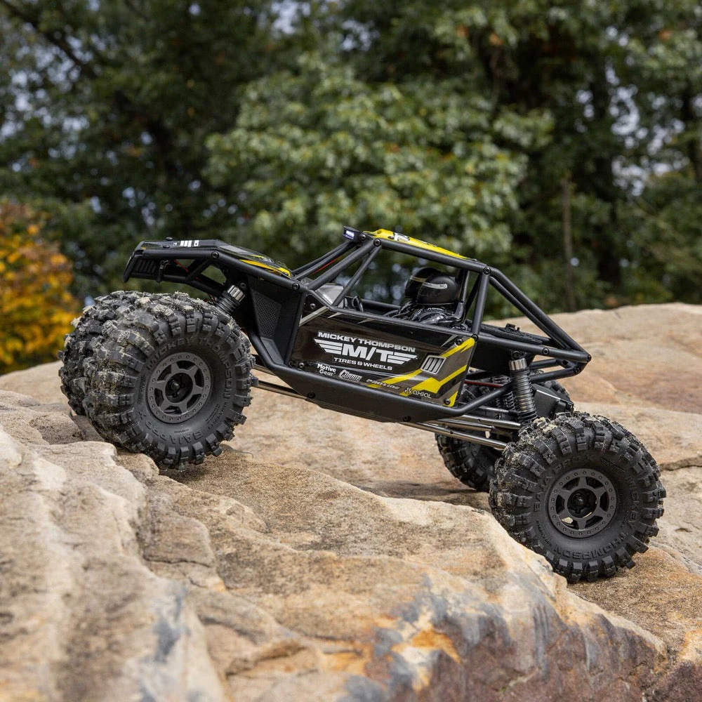 Axial 1543T2 UTB10 Capra 1.9 4WS 4X4 Unlimited Trail Buggy Yellow - Image 19