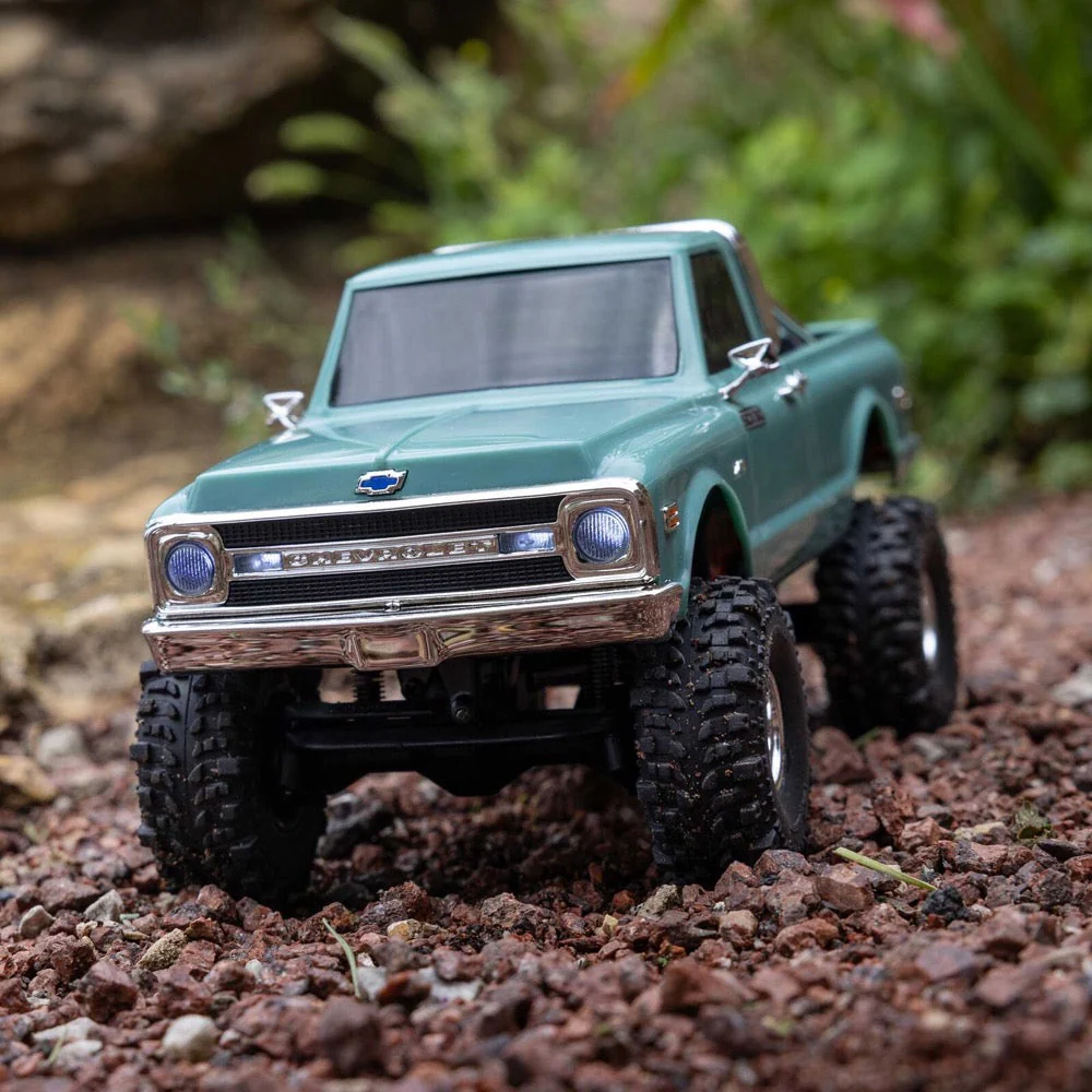 Axial SCX30 Chevrolet K10 1/30 RC Rock Crawler (Green) AXI-2260T1 - Image 16