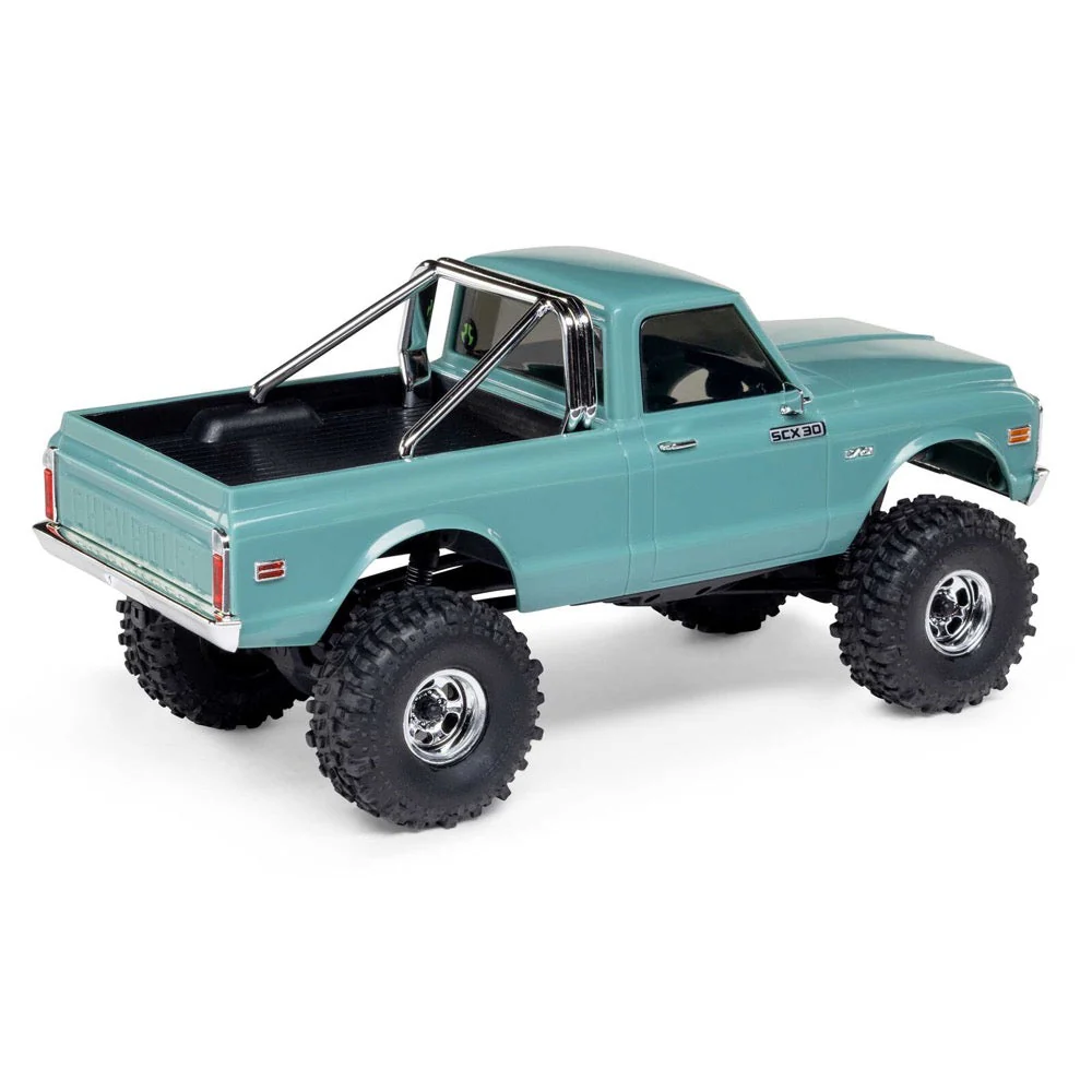 Axial SCX30 Chevrolet K10 1/30 RC Rock Crawler (Green) AXI-2260T1 - Image 3