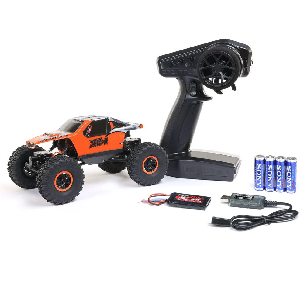 Axial AX24 XC-1 4WS 1/24 Rock Crawler (Orange) AXI00003T2 - Image 2