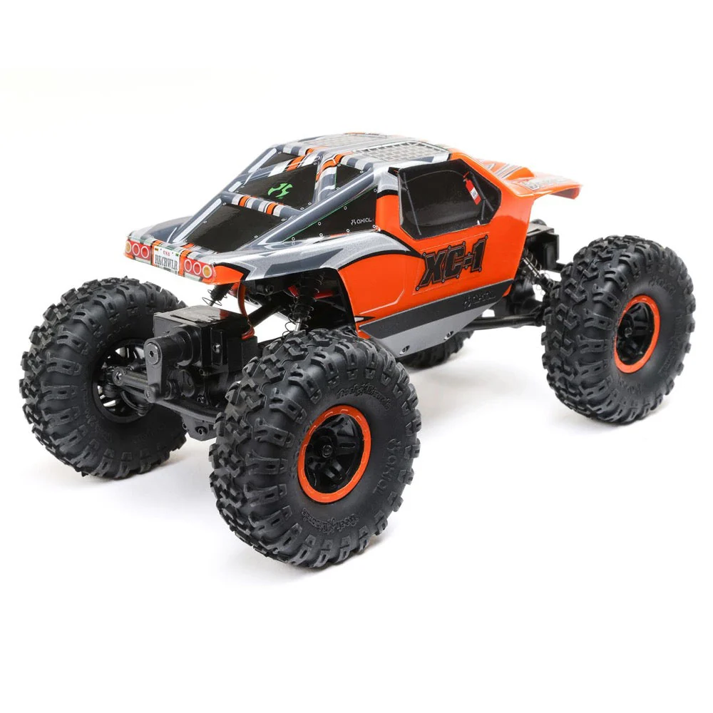 Axial AX24 XC-1 4WS 1/24 Rock Crawler (Orange) AXI00003T2 - Image 6