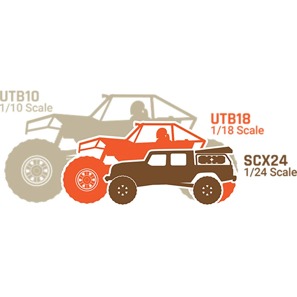 Axial AXI-1750T1 UTB18 Capra 1/18 4WS Rock Crawler RTR Blue - Image 22