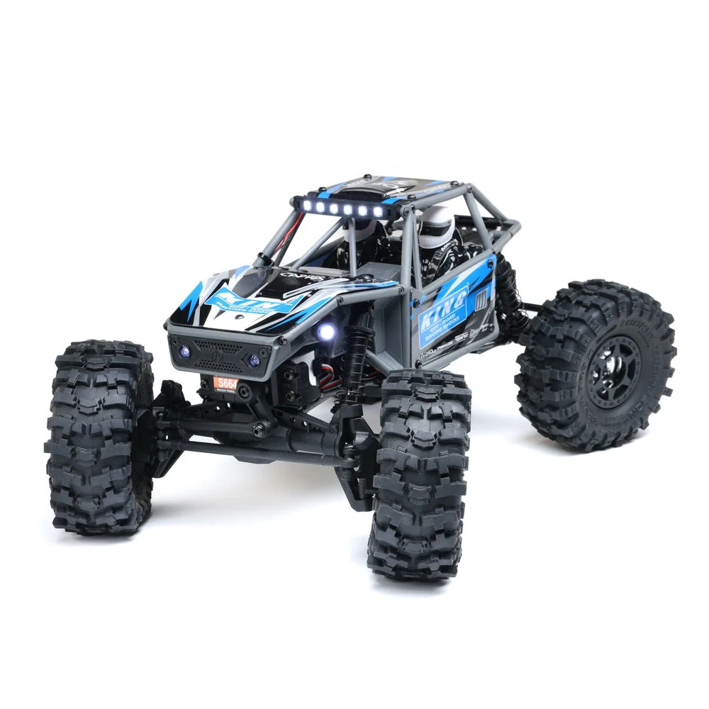 Axial AXI-1750T1 UTB18 Capra 1/18 4WS Rock Crawler RTR Blue - Image 4