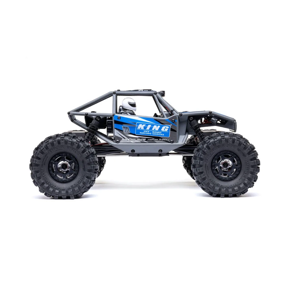 Axial AXI-1750T1 UTB18 Capra 1/18 4WS Rock Crawler RTR Blue - Image 5