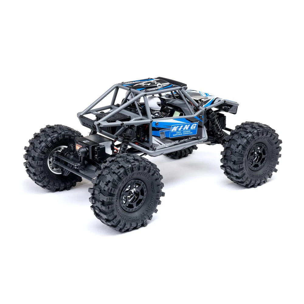 Axial AXI-1750T1 UTB18 Capra 1/18 4WS Rock Crawler RTR Blue - Image 9