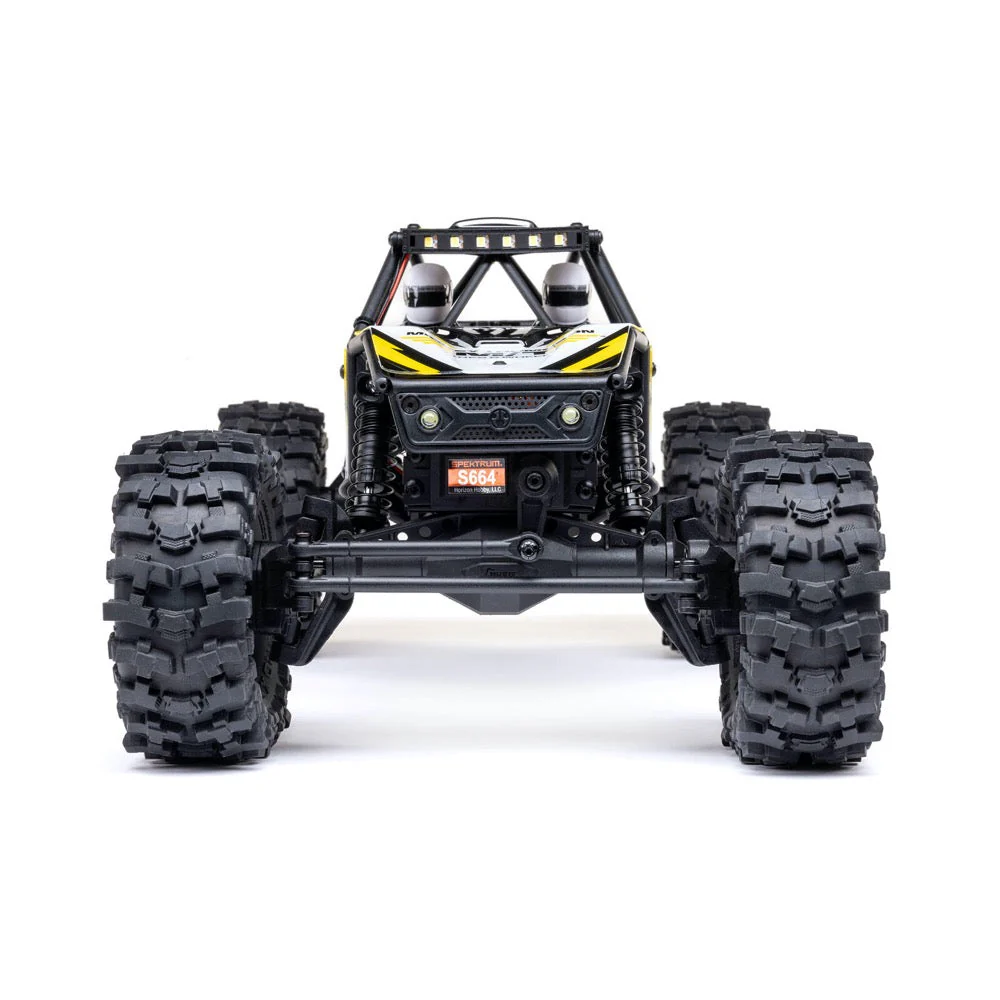 Axial AXI-1750T2 UTB18 Capra 1/18 4WS Rock Crawler RTR Yellow - Image 6