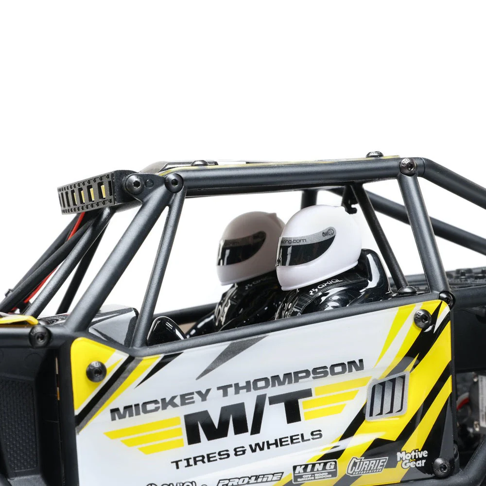 Axial AXI-1750T2 UTB18 Capra 1/18 4WS Rock Crawler RTR Yellow - Image 9