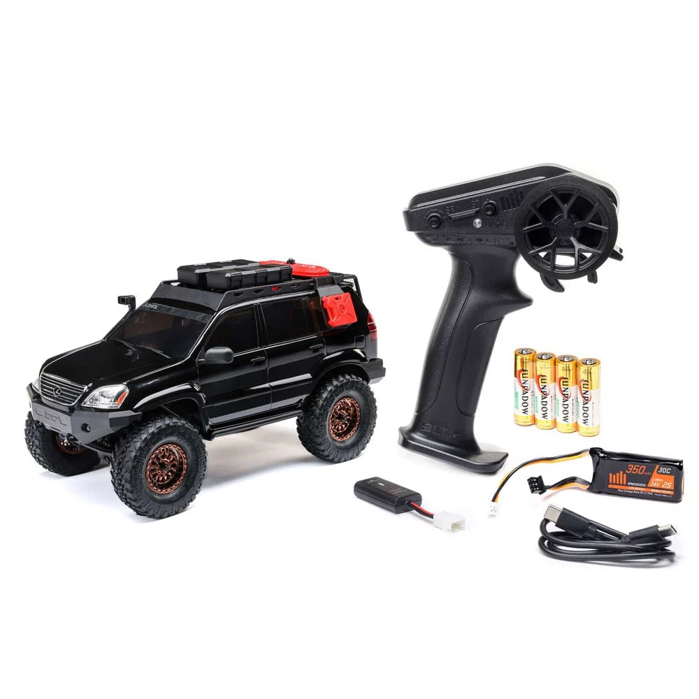 Axial Lexus GX470 SCX24 4WD RC Crawler (Black) 1532T3 - Image 2