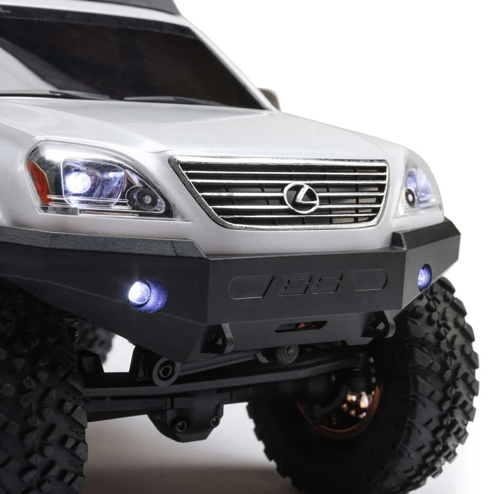 Axial Lexus GX470 SCX24 4WD RC Crawler (White) 1532T1 - Image 13