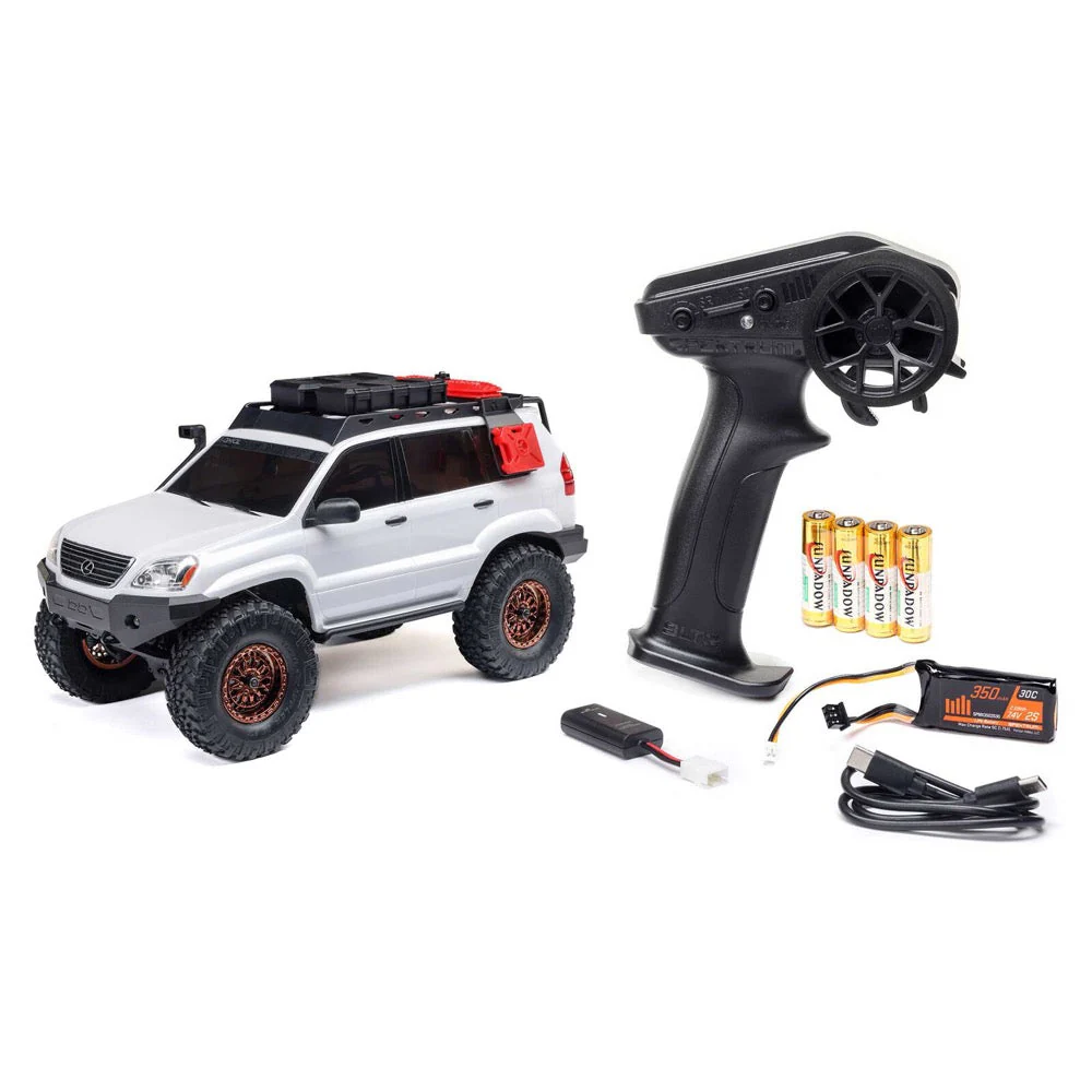 Axial Lexus GX470 SCX24 4WD RC Crawler (White) 1532T1 - Image 2