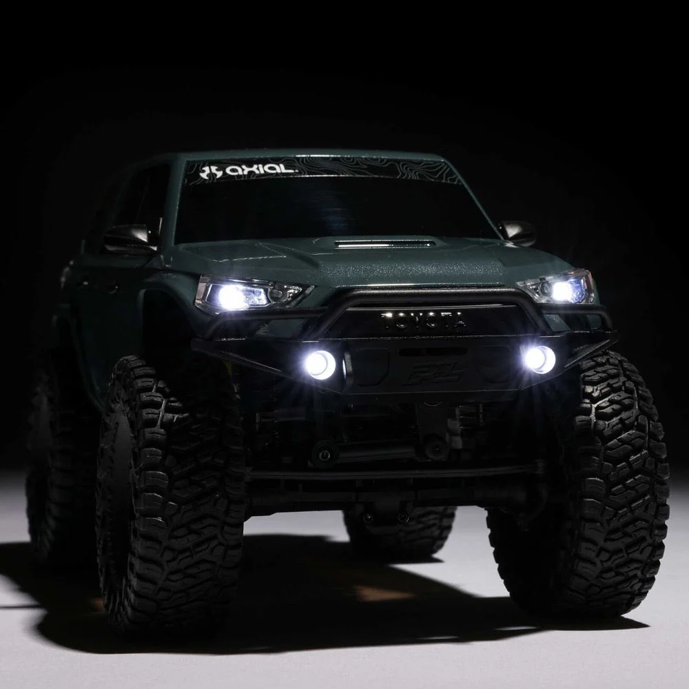 Axial SCX24 2024 Toyota 4Runner 1/24 Crawler RTR Gun Metal Gray AXI-2035T2 - Image 13