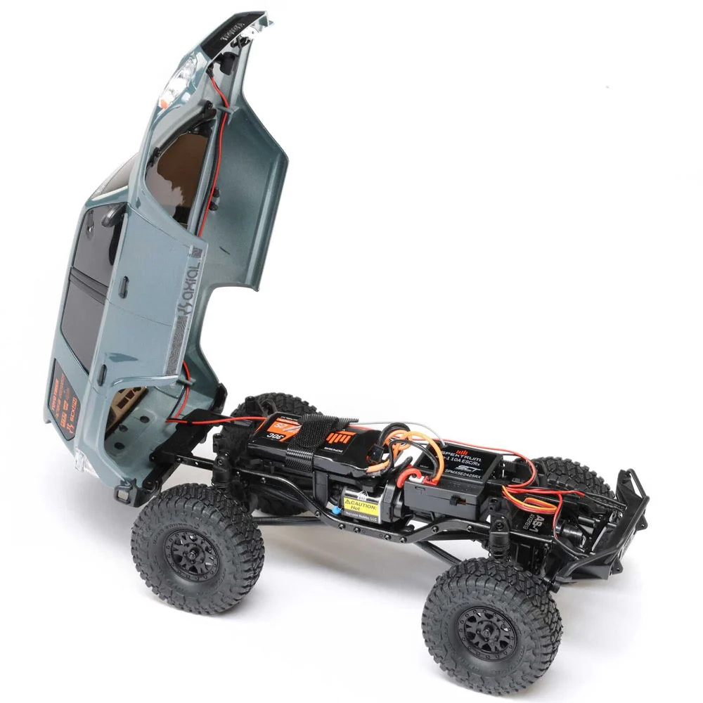 Axial SCX24 2024 Toyota 4Runner 1/24 Crawler RTR Gun Metal Gray AXI-2035T2 - Image 15