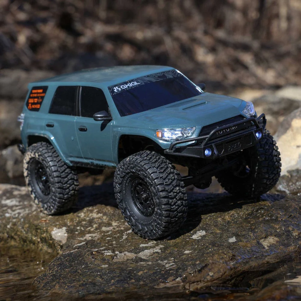 Axial SCX24 2024 Toyota 4Runner 1/24 Crawler RTR Gun Metal Gray AXI-2035T2 - Image 17