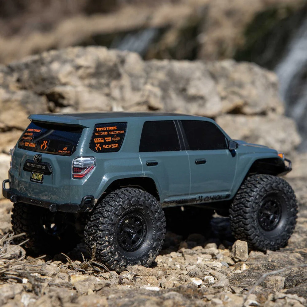 Axial SCX24 2024 Toyota 4Runner 1/24 Crawler RTR Gun Metal Gray AXI-2035T2 - Image 18