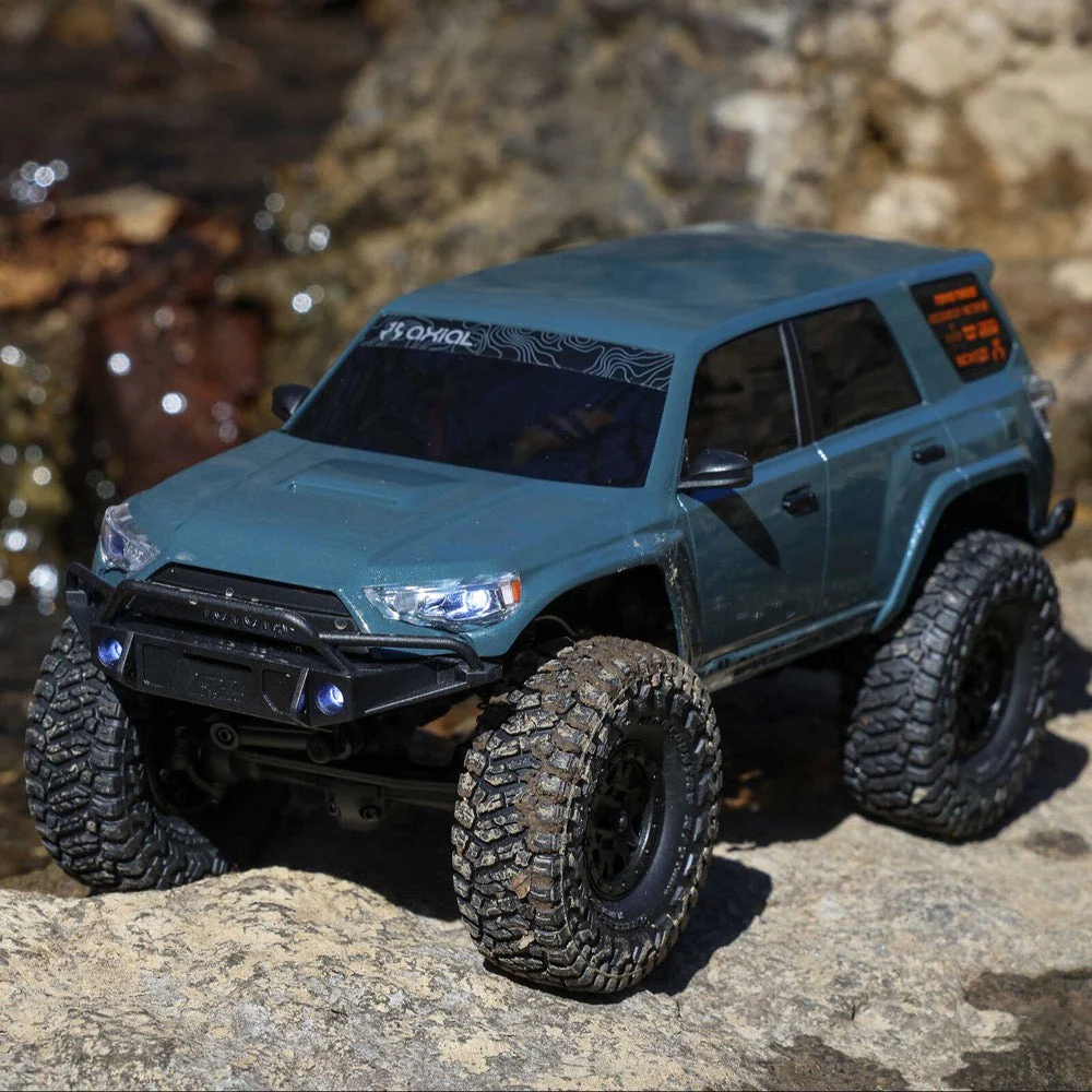 Axial SCX24 2024 Toyota 4Runner 1/24 Crawler RTR Gun Metal Gray AXI-2035T2 - Image 19