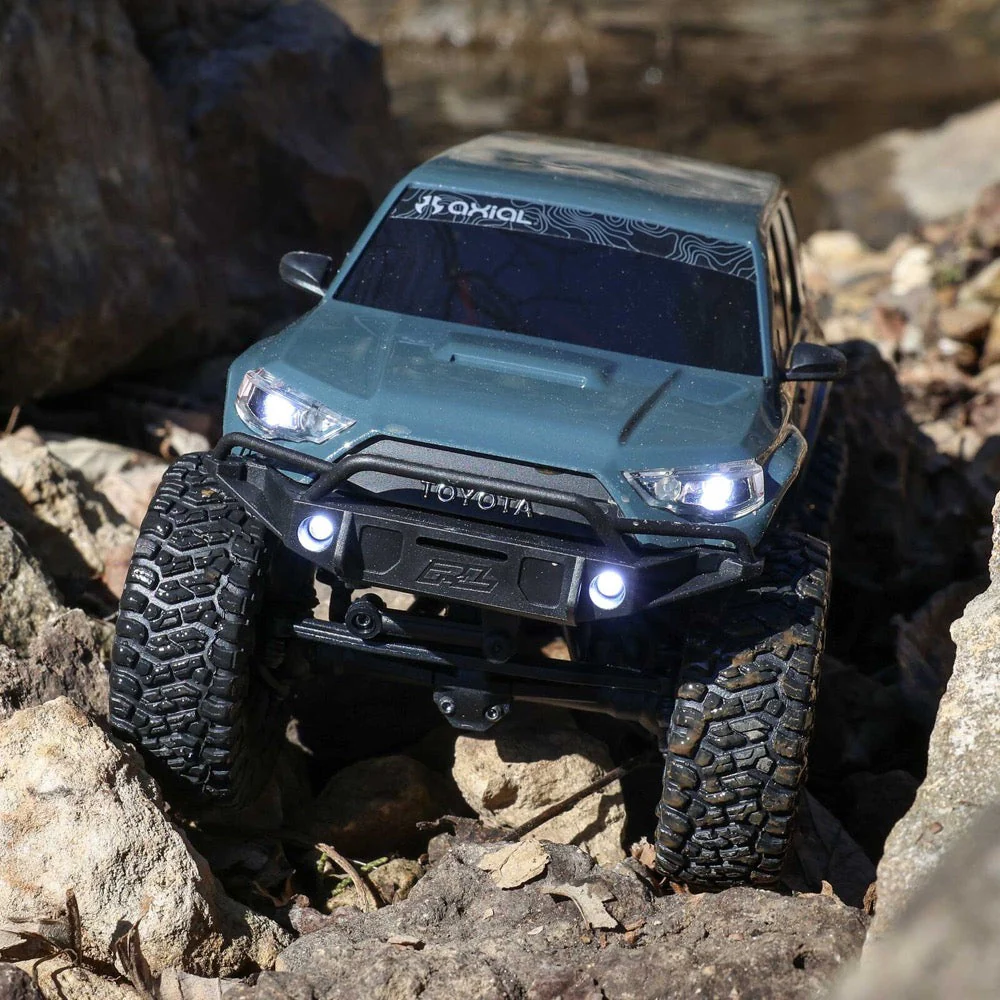 Axial SCX24 2024 Toyota 4Runner 1/24 Crawler RTR Gun Metal Gray AXI-2035T2 - Image 22