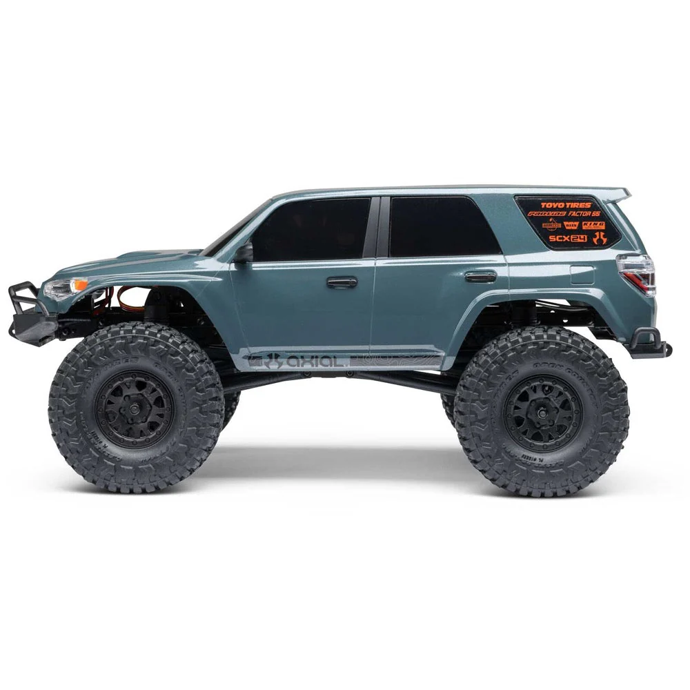 Axial SCX24 2024 Toyota 4Runner 1/24 Crawler RTR Gun Metal Gray AXI-2035T2 - Image 4