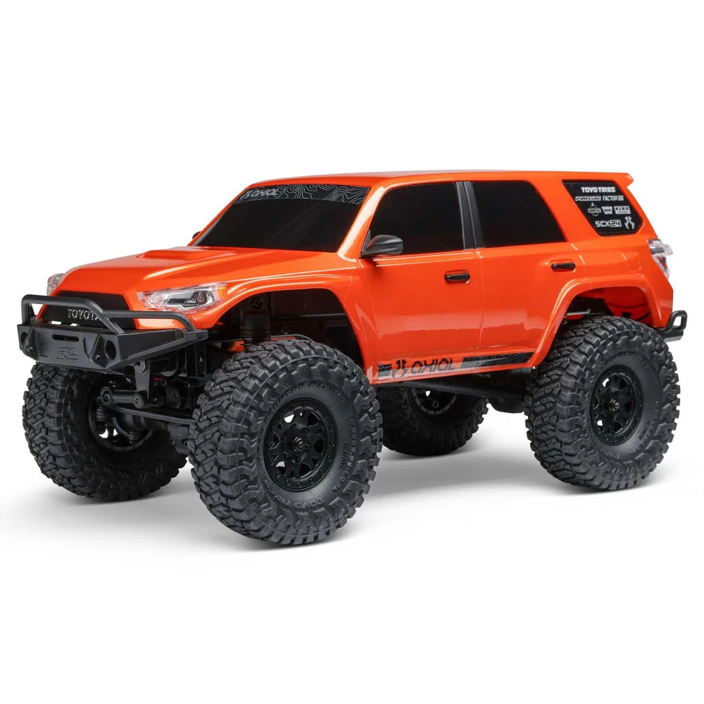 Axial SCX24 2024 Toyota 4Runner 1/24 Crawler RTR Orange AXI-2035T1 - Image 3