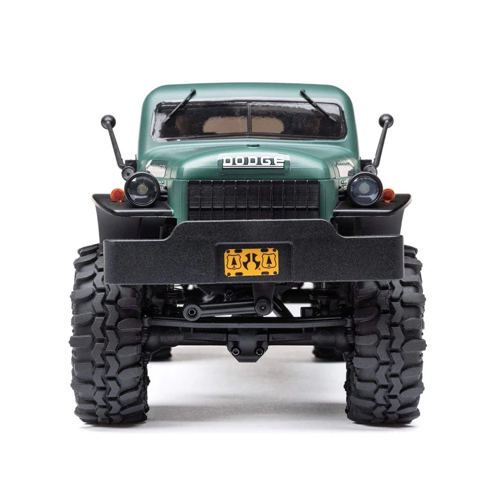 Axial SCX24 40s 4 Door Dodge Power Wagon Rock RC Crawler Green AXI00007T2 - Image 8