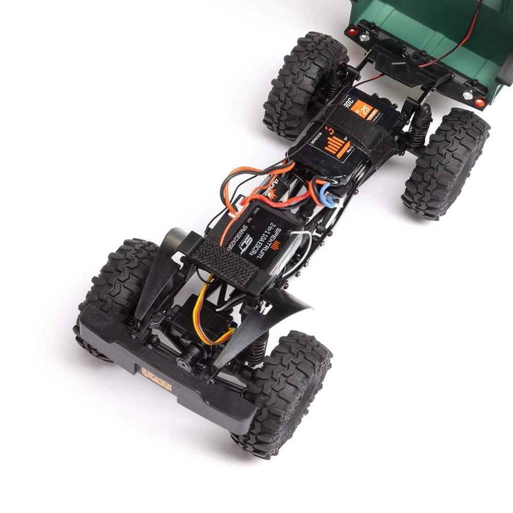 Axial SCX24 40s 4 Door Dodge Power Wagon Rock RC Crawler Orange AXI00007T1 - Image 20
