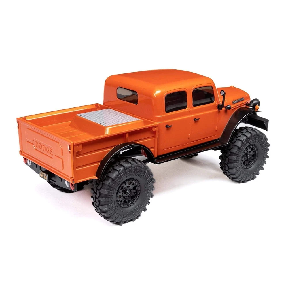 Axial SCX24 40s 4 Door Dodge Power Wagon Rock RC Crawler Orange AXI00007T1 - Image 5