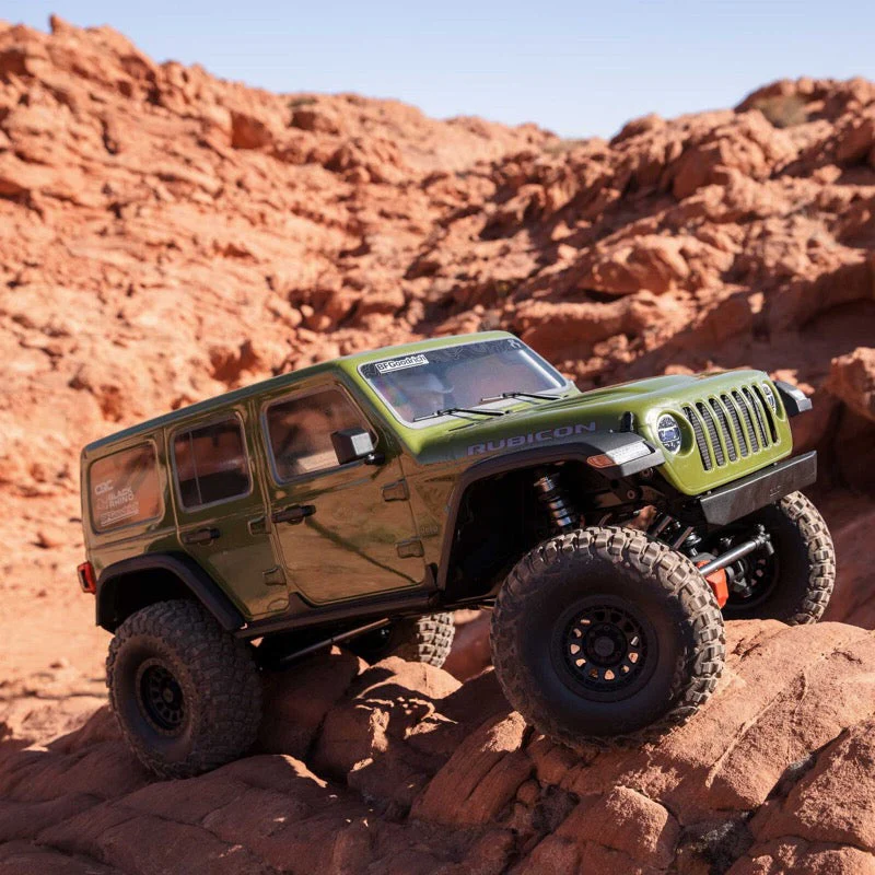Axial SCX6 1/6 Jeep JLU Wrangler RC Rock Crawler Green AXI05000T1 - Image 15
