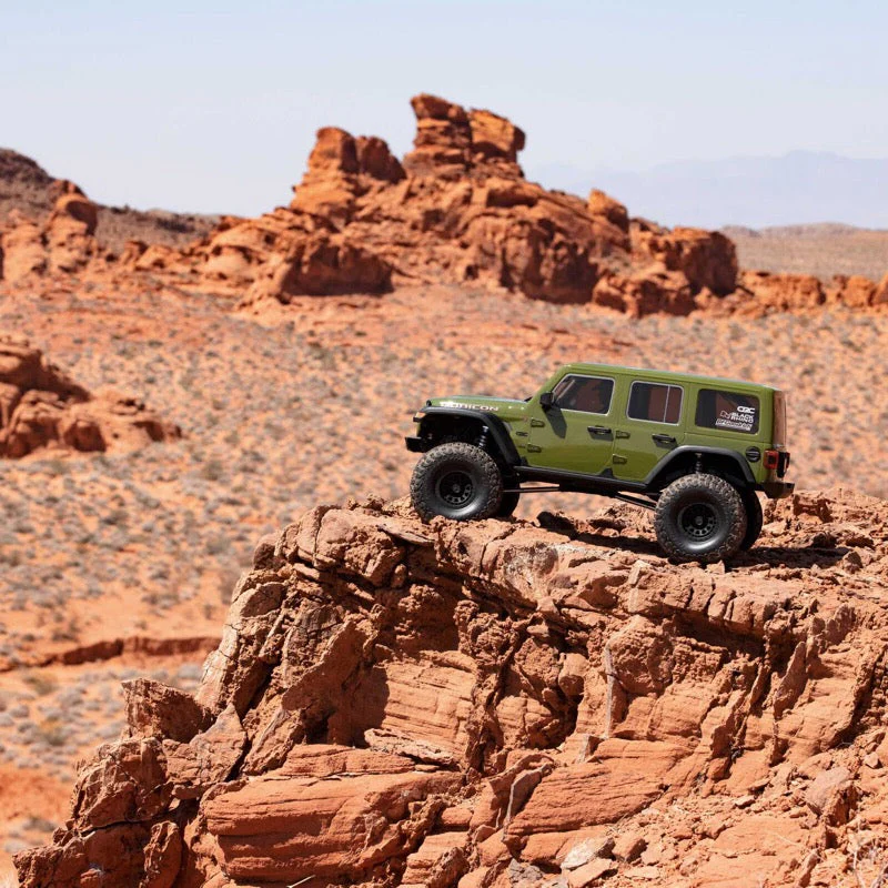 Axial SCX6 1/6 Jeep JLU Wrangler RC Rock Crawler Green AXI05000T1 - Image 16