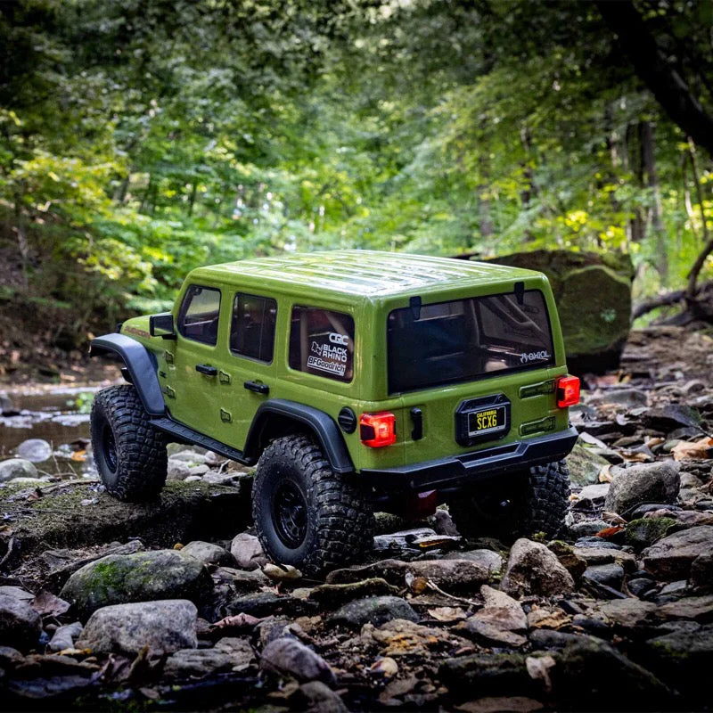 Axial SCX6 1/6 Jeep JLU Wrangler RC Rock Crawler Green AXI05000T1 - Image 19