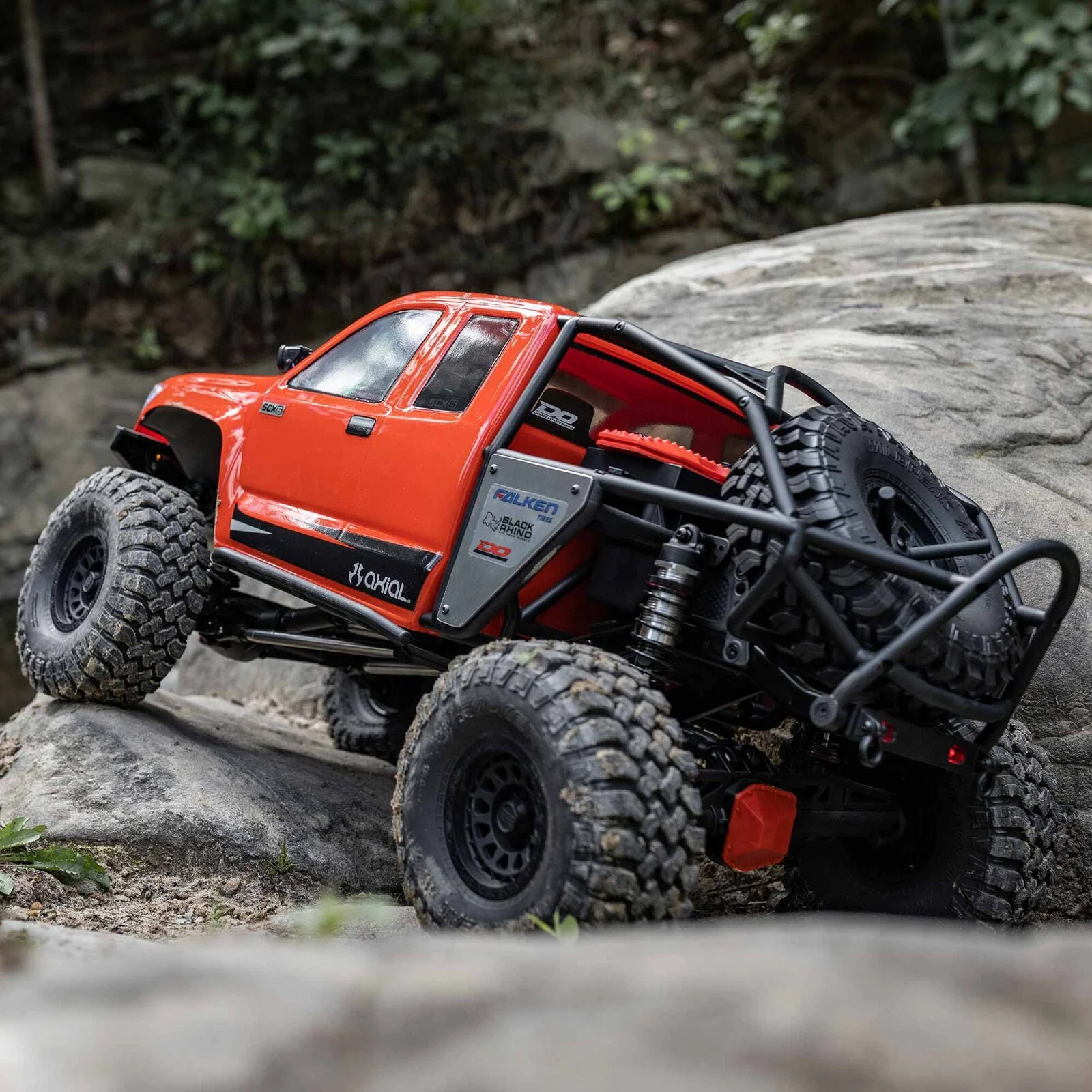 Axial SCX6 1/6 Trail Honcho 4WD RC Rock Crawler Red AXI05001T1 - Image 21