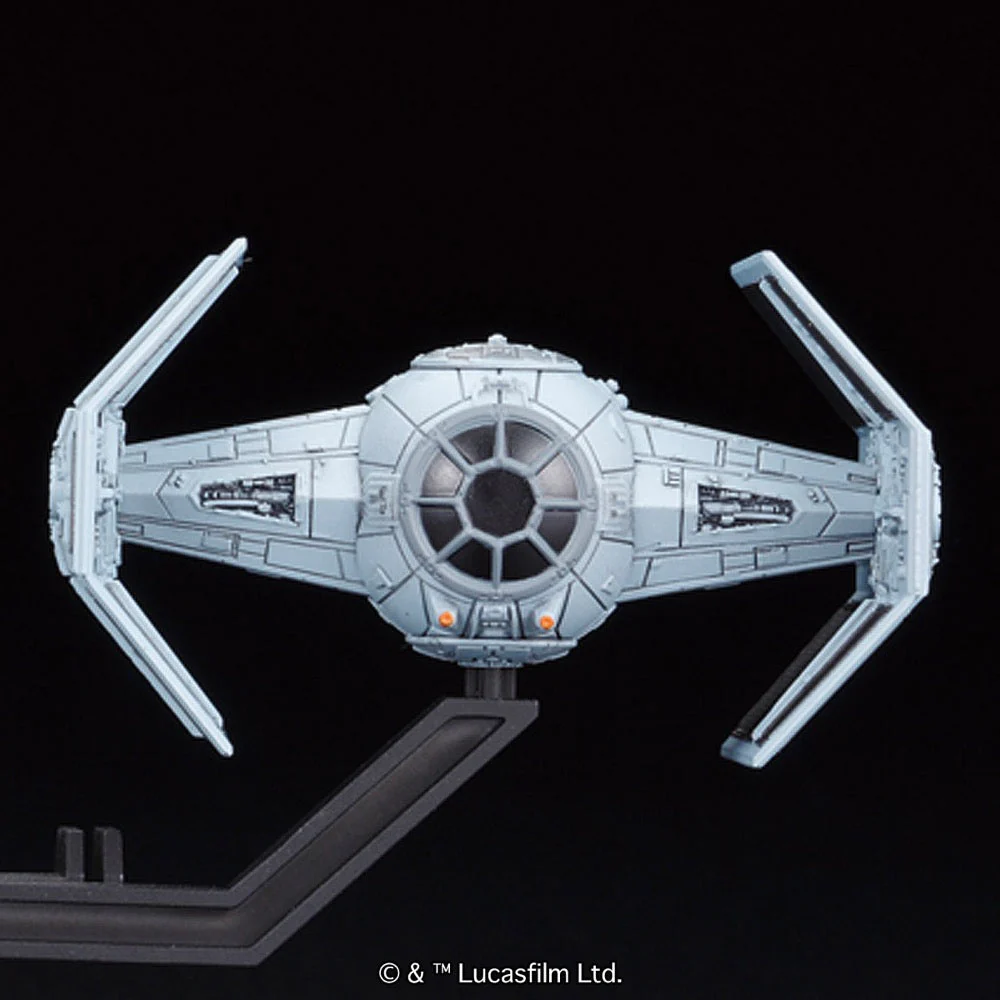 Bandai 5064110 Star Wars Vehicle Model 007 Tie Advanced X 1 and Fighter Set 0214502 - Image 3